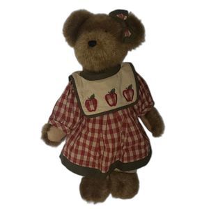 Boyds Bear Cora B Applesmith Retired 15 Inch Bear With Tags